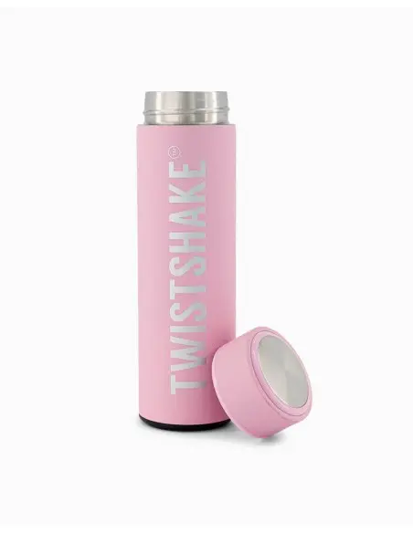 Bouteille Isotherme 420ml Twistshake Rose