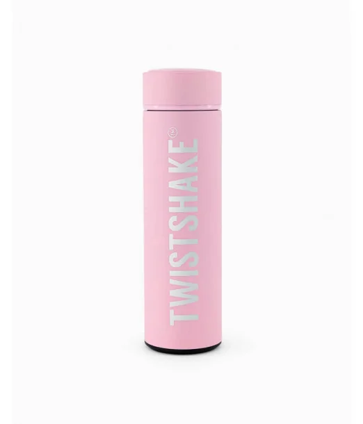 Bouteille Isotherme 420ml Twistshake Rose