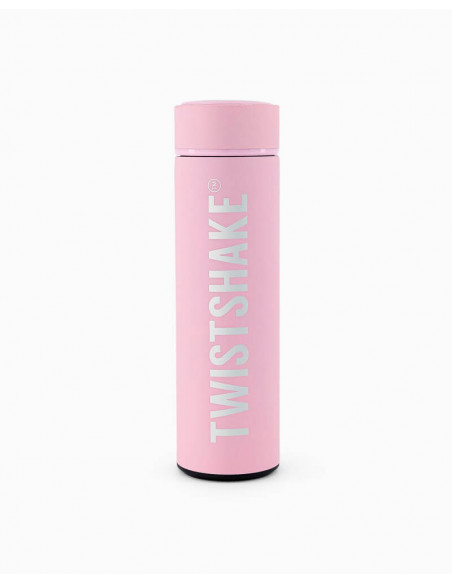 Bouteille Isotherme 420ml Twistshake Rose