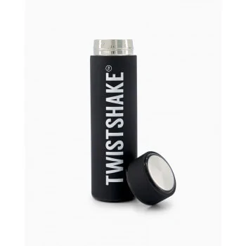 Bouteille Isotherme 420ml Twistshake Noir