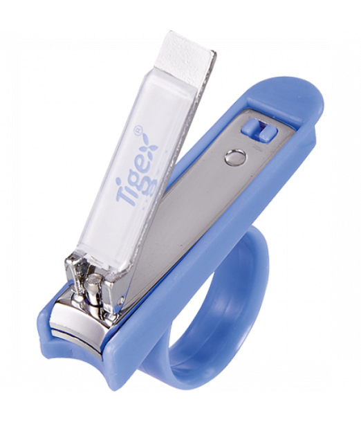 Coupe-ongles ergonomique Tigex Bleu