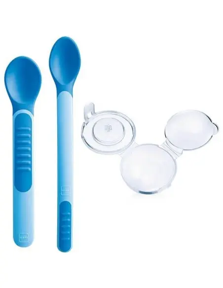 MAM heat-sensitive spoon — Blue