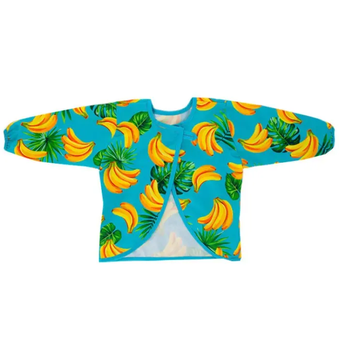 Bavoir à manches longues Twistshake - Banana