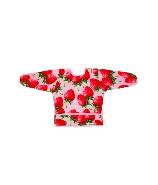 Twistshake long-sleeve bib 6m+ Strawberry 2