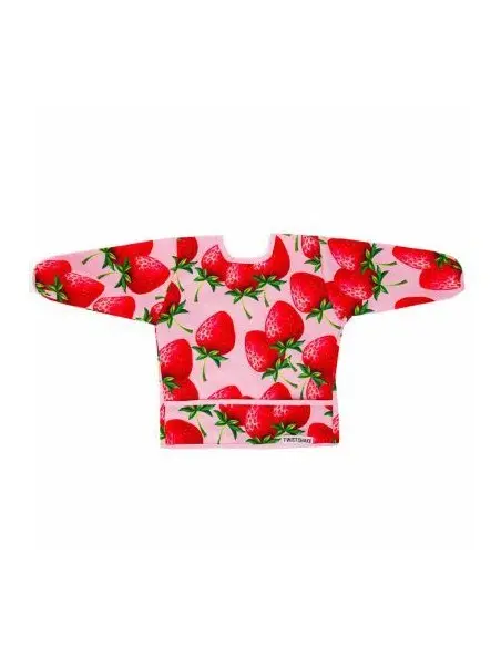 Twistshake long-sleeve bib 6m+ Strawberry — photo 2