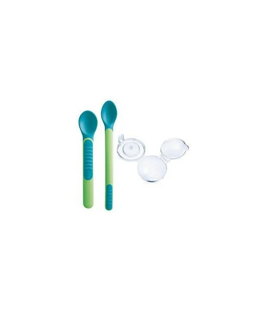 MAM heat-sensitive spoon — green