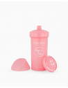 Kid cup Anti-fuites 360ml Twistshake Rose