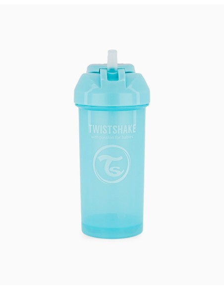 Tasse à Paille Anti-fuites 360ml Twistshake Bleu