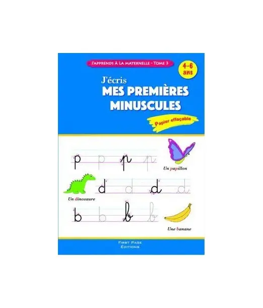 J’écris mes premiers minuscules