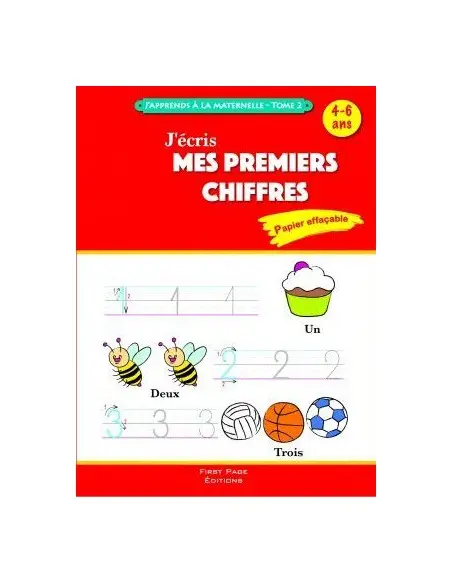 J’écris mes premiers chiffres