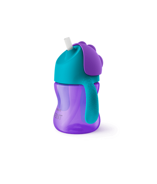 Tasse à paille Avent 200ml 9m+ Violet