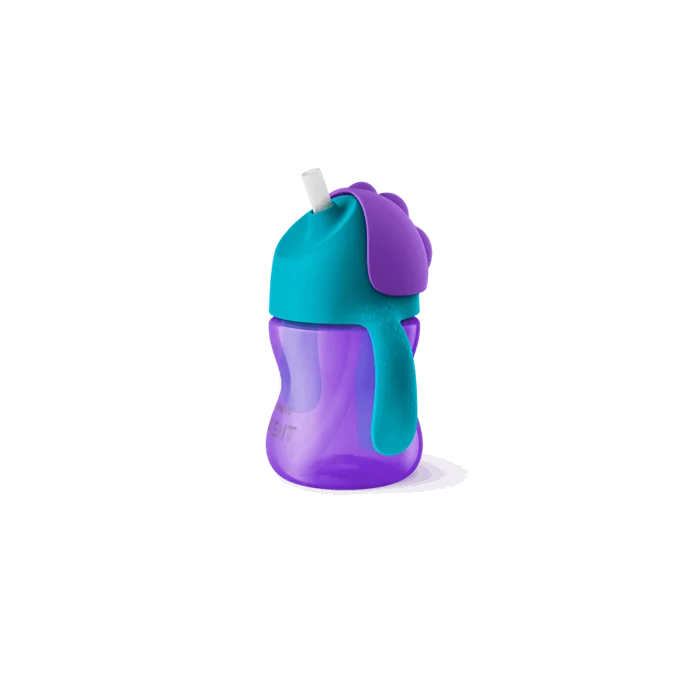 Tasse à paille Avent 200ml 9m+ Violet