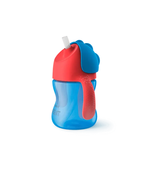 Tasse à paille Avent 200ml 9m+ Bleue