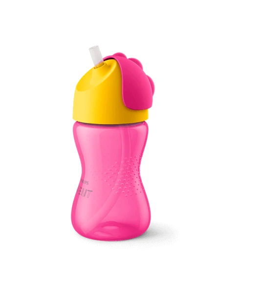 Avent straw cup 300 ml from 12 months BPA-free - Pink