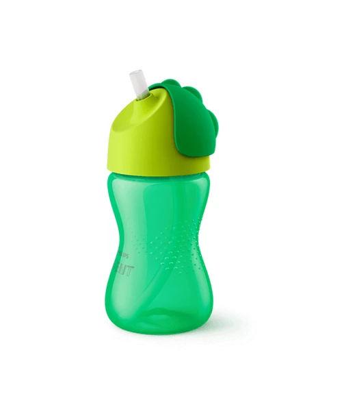 Avent straw cup 300 ml, from 12 months, BPA-free - Green