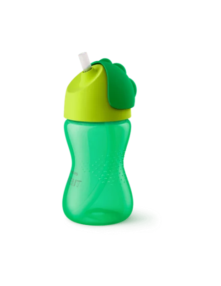 Avent straw cup 300 ml, from 12 months, BPA-free - Green