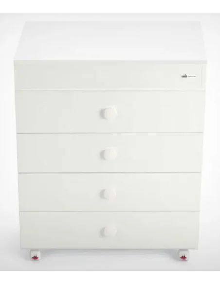 Commode à langer avec baignoire Asia Blanche CAM