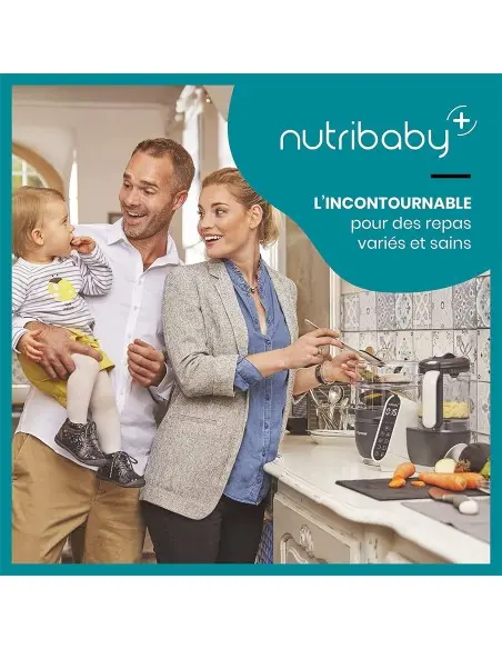 Babymoov Nutribaby (+) Multifunction cooker Grey — photo 2