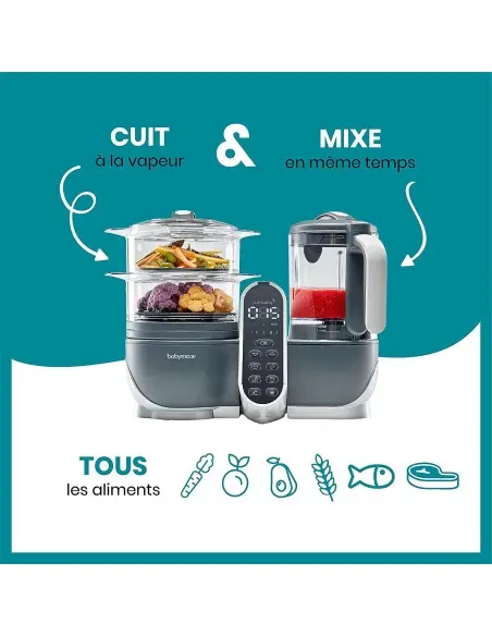 Babymoov Nutribaby (+) Multifunction cooker Grey — photo 3