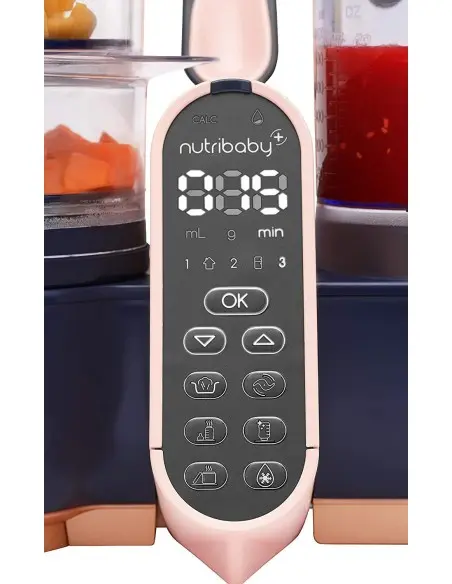 Robot Cuiseur Multifonction Nutribaby (+) XL pour Bébé Babymoov