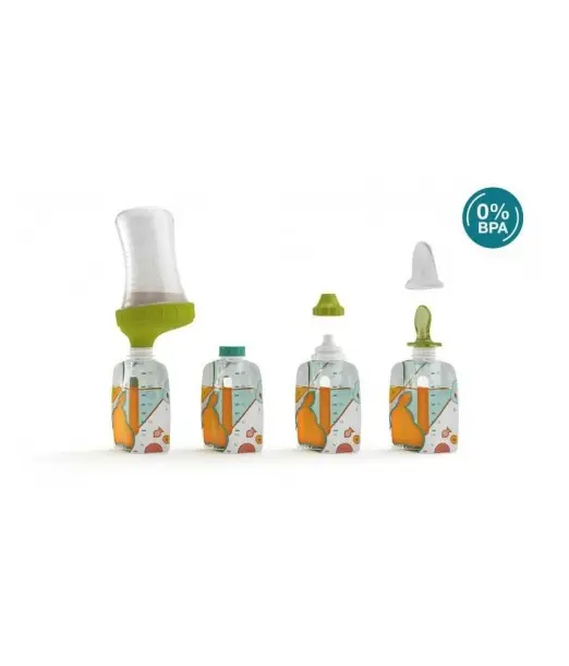Kit complet de gourdes Foodii™ Babymoov