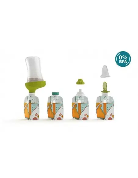 Kit complet de gourdes Foodii™ Babymoov