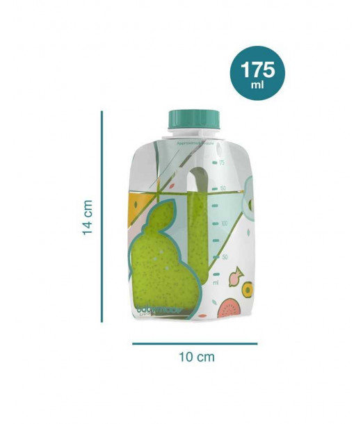 Kit complet de gourdes Foodii™ Babymoov 2