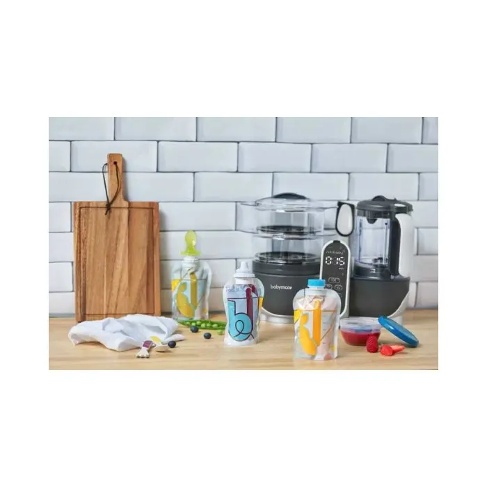 Kit complet de gourdes Foodii™ Babymoov