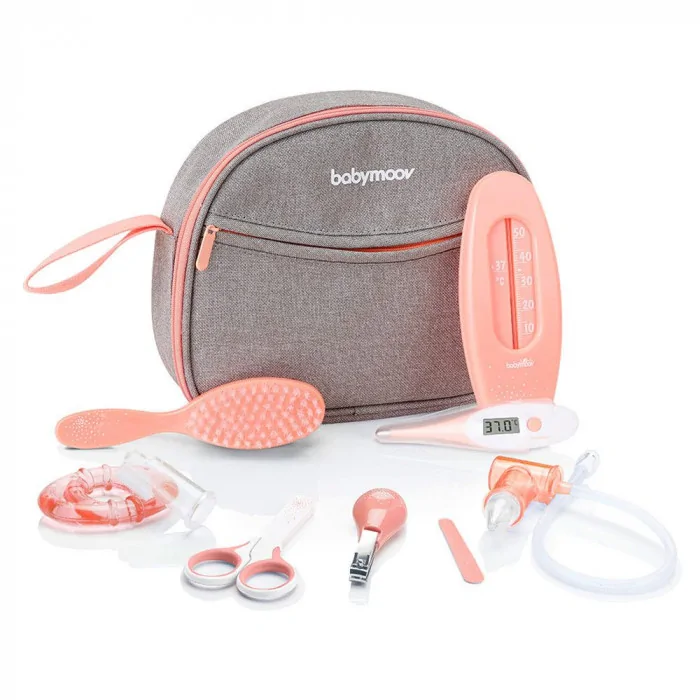 Trousse de soin 9 accessoires Corail Babymoov