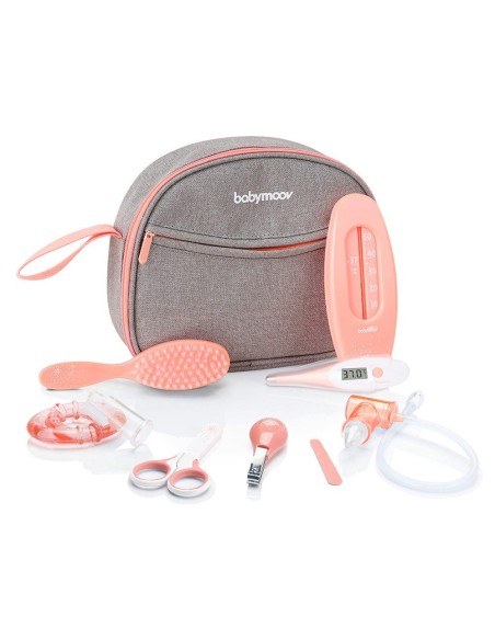 Trousse de soin 9 accessoires Corail Babymoov