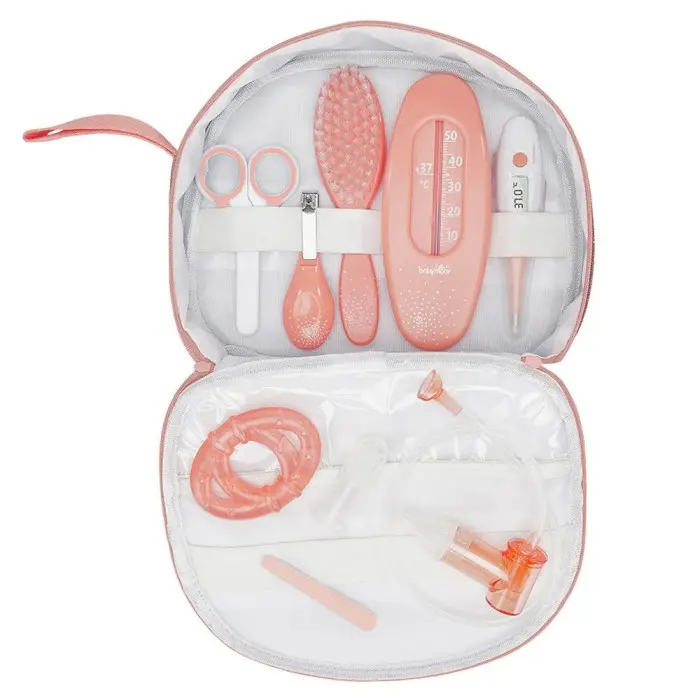 Trousse de soin 9 accessoires Corail Babymoov