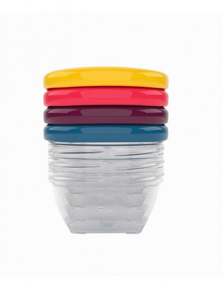 Babybols Contenants alimentaires 4x120ml Babymoov