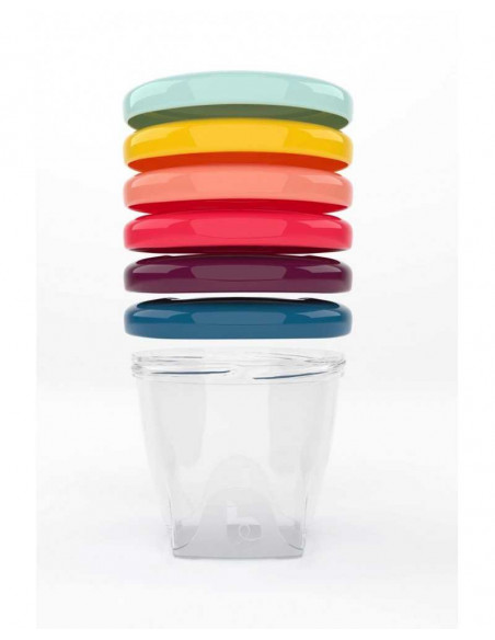 Babybols Contenants alimentaires 6x250ml Babymoov