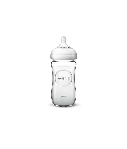 Avent Natural glass baby bottle 240 ml