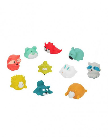 Jouets de bain Rigolos Splash x10 Badabulle