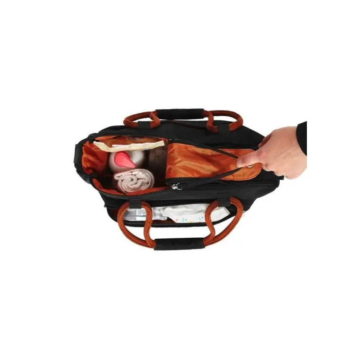 Sac À Langer BOHO Black Camel Badabulle