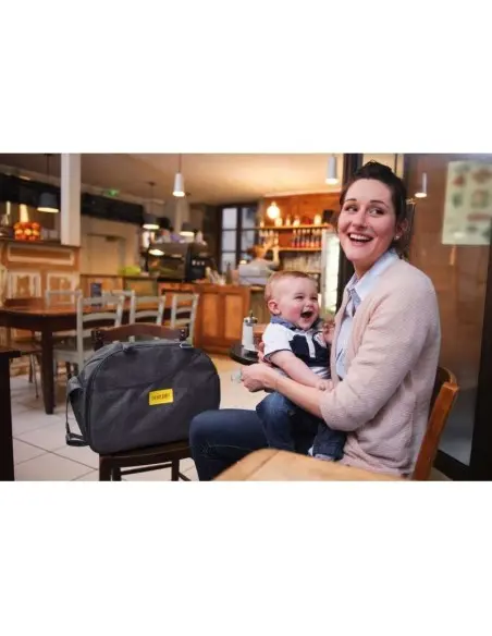 Sac à langer Week-End Noir Badabulle