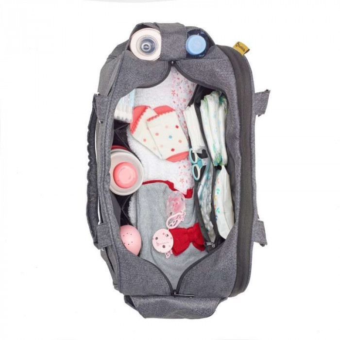 Sac à langer Week-End Noir Badabulle