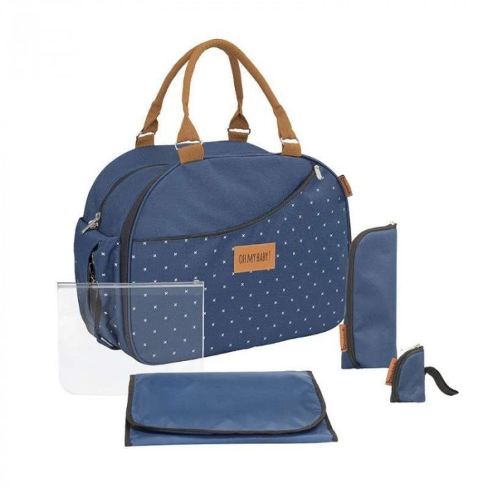 Sac à langer Week-End Bleu Badabulle