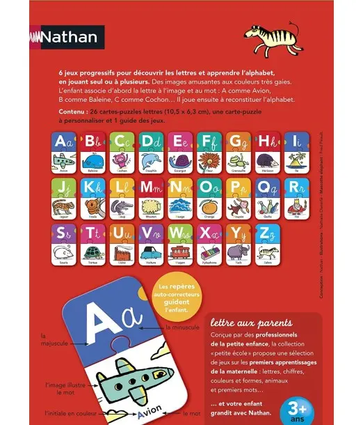 Les Lettres (3-5ans) NATHAN 2
