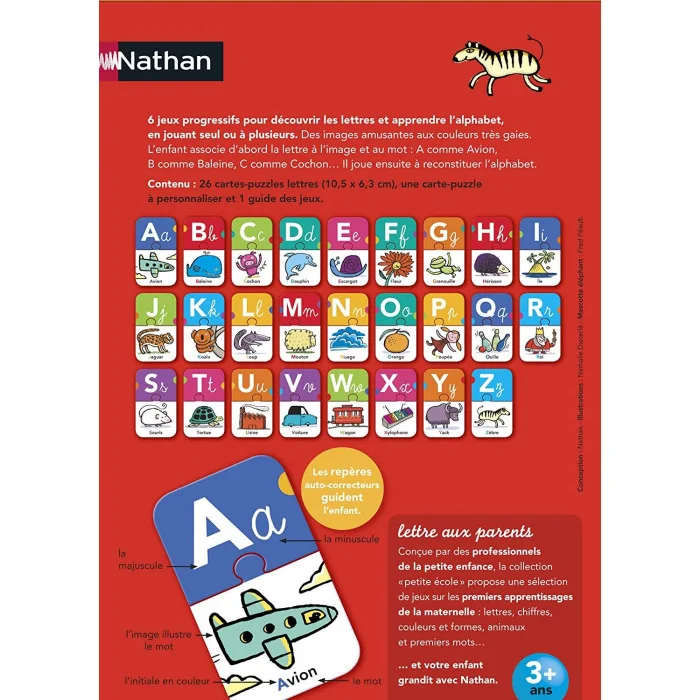 Coffret jeux 5 ans : Mes jeux de grande section Nathan - Nathan | Beebs
