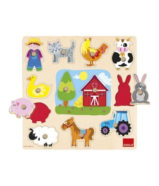 Puzzle Farm Silhouettes from 2 years