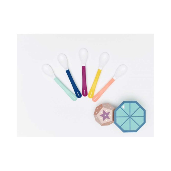 Lot de 5 Cuillères Pour Bébé 2ème Age Babymoov
