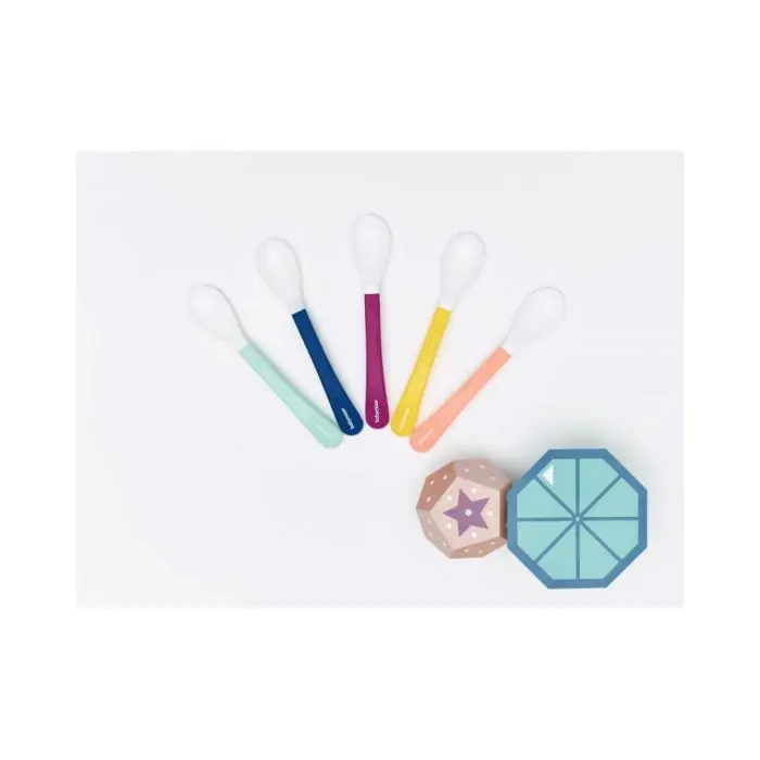 Lot de 5 Cuillères Pour Bébé 2ème Age Babymoov