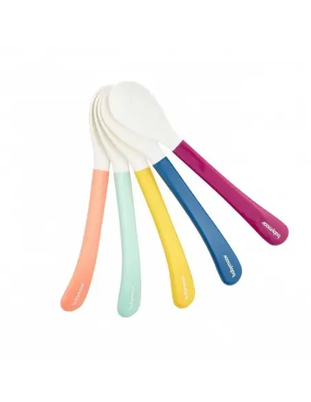 Pack of 5 baby spoons stage 2 Babymoov — photo 3