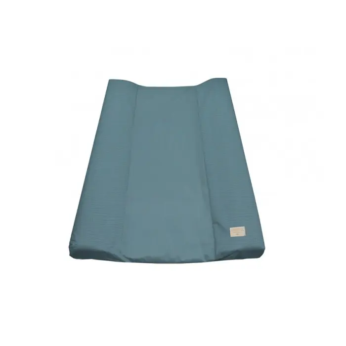 Housse de matelas à langer Calma nid d'abeille magic green