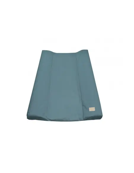 Housse de matelas à langer Calma nid d'abeille magic green