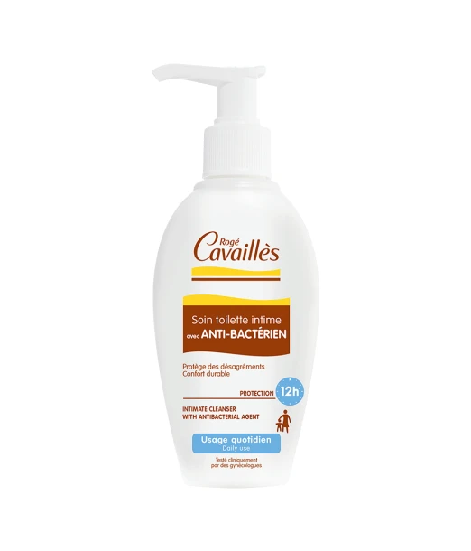 Antibacterial intimate cleansing care Rogé Cavaillès 250 ml