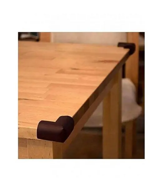 Protège Coins Mousse Marron - 4 pièces Bébé Safe Accessoires de 2