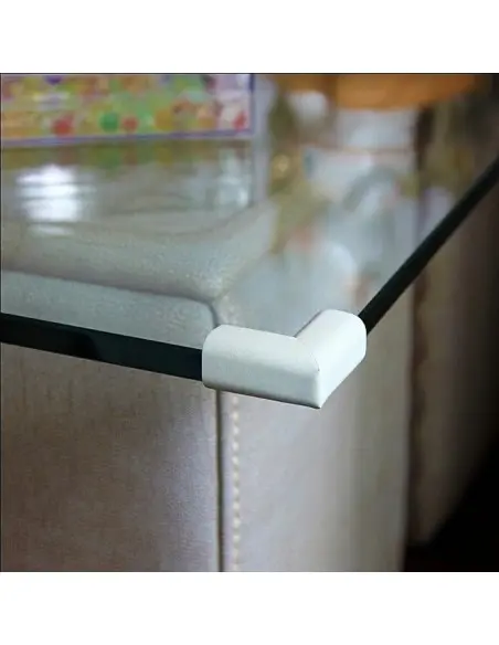 Protège Coins Mousse Blanc – 4 PCS